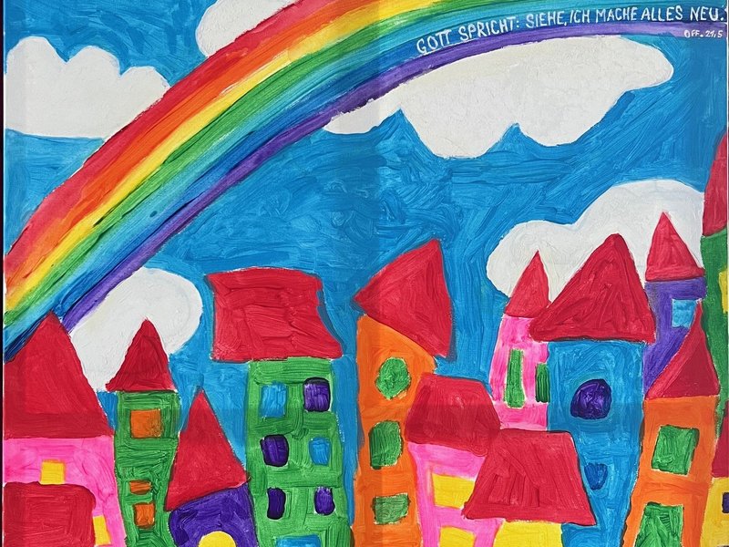 Titelbild für Beitrag: Gott spricht: „Siehe, ich mache alles neu.“ (Offenbarung 21,5)