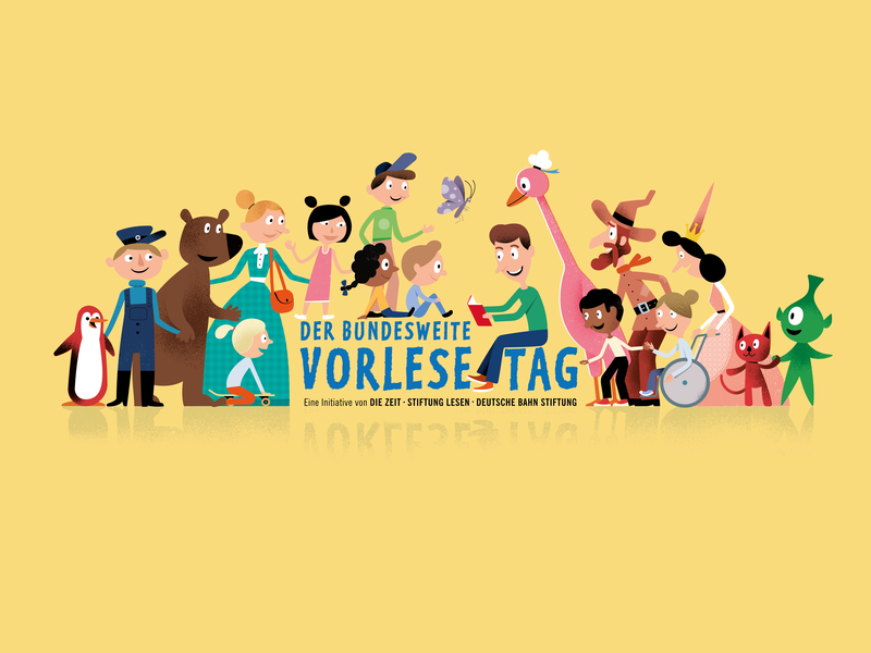 Titelbild für Beitrag: Bundesweiter Vorlesetag am 21.11.2025